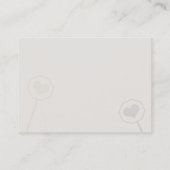 Express Coffee Café Business Card Visitenkarte (Rückseite)