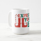 Express Ihre ELF-Tasse Kaffeetasse (Vorderseite Links)