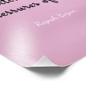 Express Ihre Liebe | Schönes Liebe Zitat Fotodruck (Ecke)