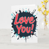 Express Liebst Dich Karte (Gelbe Blume)