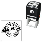 Express-Lieferung des Weihnachtsmanns Permastempel (Beispiel)