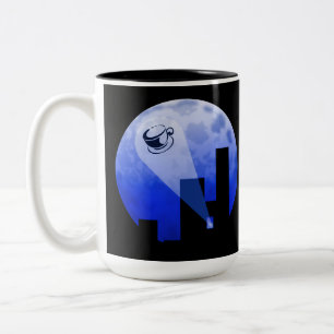 Express Lieferung Kaffee Spaß Zwei-Tonen-Kaffee-Ta Zweifarbige Tasse