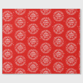 Express-Lieferung vom Nordpol Geschenkpapier (Flach)