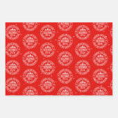 Express-Lieferung vom Nordpol Geschenkpapier Set (Vorderseite)