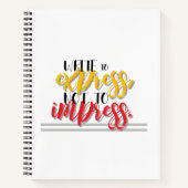 Express Notebook Notizblock (Vorderseite)