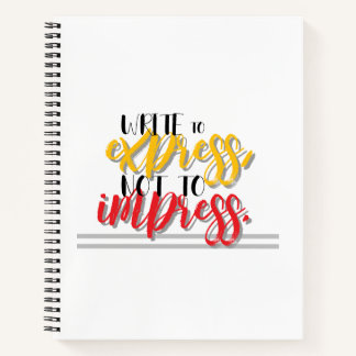 Express Notebook Notizblock