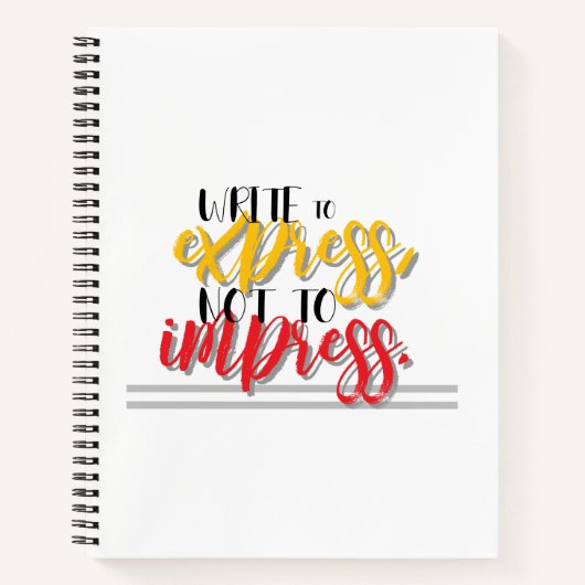 Express Notebook Notizblock (Vorderseite)