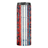 "Express" - Rustic Peeling Paint Thermosbecher (Rückseite)