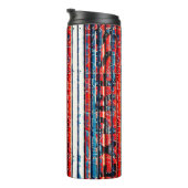 "Express" - Rustikale abblätternde Farbe Thermosbecher (Nach rechts gedreht)