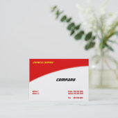 Express-Visitenkarte Visitenkarte (Stehend Vorderseite)