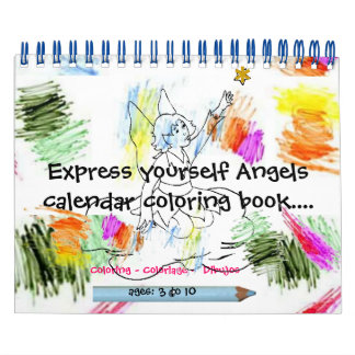 Express Yourself™ Angel Calendar Colorbook Kalender