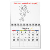 Express Yourself™ Angel Calendar Colorbook Kalender (Feb 2026)