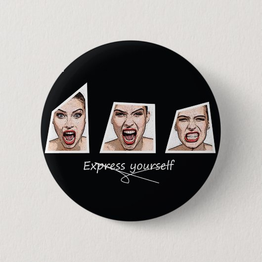 Express yourself button (Vorderseite)