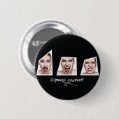 Express yourself button (Vorne & Hinten)