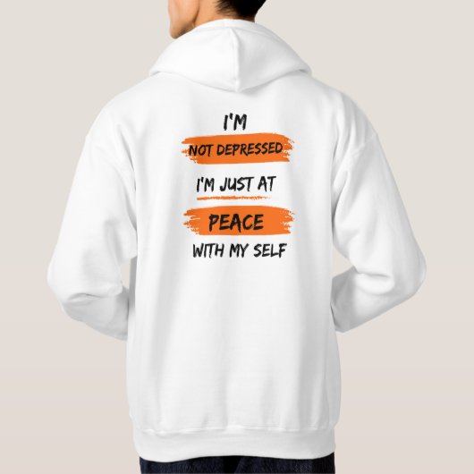 Express yourself hoodie (Rückseite)