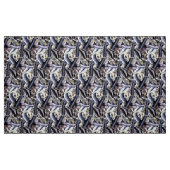Expressionismus Abstraktes optisches Illusionsmust Stoff (Fat Quarter (45,7 x 55,9 cm))