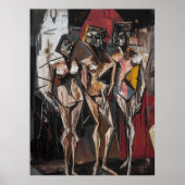 Expressionist der Drei Gnaden - kühne, moderne Poster (Vorne)