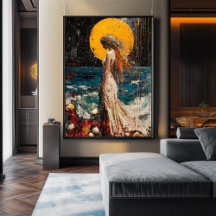 Expressionist Die Geburt der Venus - mutig und erm