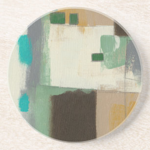 Expressionist-Malerei mit schweren Getränkeuntersetzer