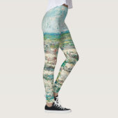 Expressionist Modern Art Seascape Toorop Malerei Leggings (Rechts)