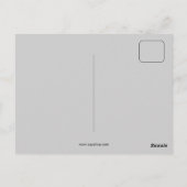 Expressionist Vector Art Leo Tolstoi Postkarte (Rückseite)