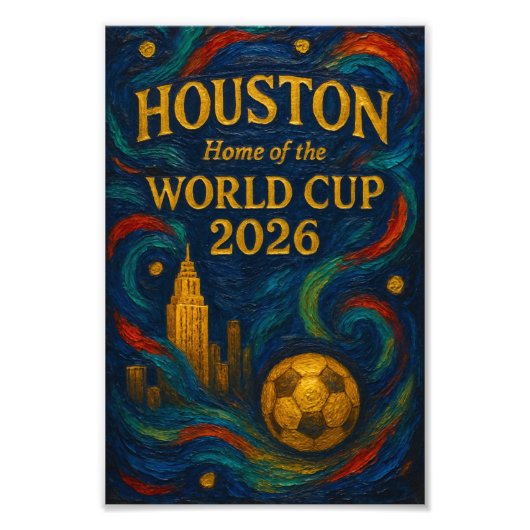 Expressionistische Houston-Weltmeisterschaft Deep  Fotodruck (Vorne)