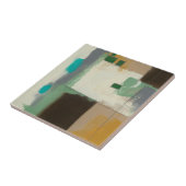 Expressionistische Malerei mit starken Pinselstric Fliese (Seite)