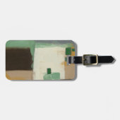 Expressionistische Malerei mit starken Pinselstric Gepäckanhänger (Vorderseite horizontal)