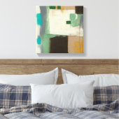 Expressionistische Malerei mit starken Pinselstric Leinwanddruck (Insitu (Schlafzimmer))