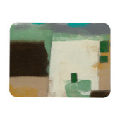 Expressionistische Malerei mit starken Pinselstric Magnet (Horizontal)