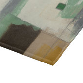 Expressionistische Malerei mit starken Pinselstric Schneidebrett (Ecke)