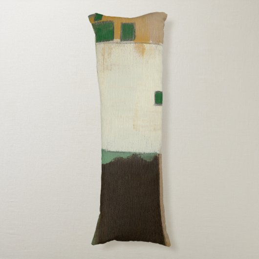 Expressionistische Malerei mit starken Pinselstric Seitenschläferkissen (Vorderseite Vertikal)