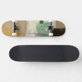 Expressionistische Malerei mit starken Pinselstric Skateboard (Horizontal)