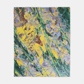 Expressionistischer Überwurf Fleecedecke (Vorderseite)