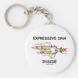 Expressive DNA Inside (DNA-Replikation) Schlüsselanhänger