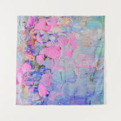 Expressive embossed paint on canvas, created using wandteppich (Vorderseite (Horizontal))