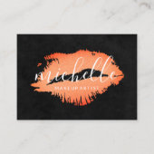 Expressive Kiss Visitenkarte (Vorderseite)
