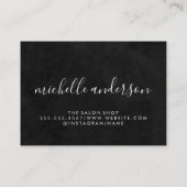 Expressive Kiss Visitenkarte (Rückseite)