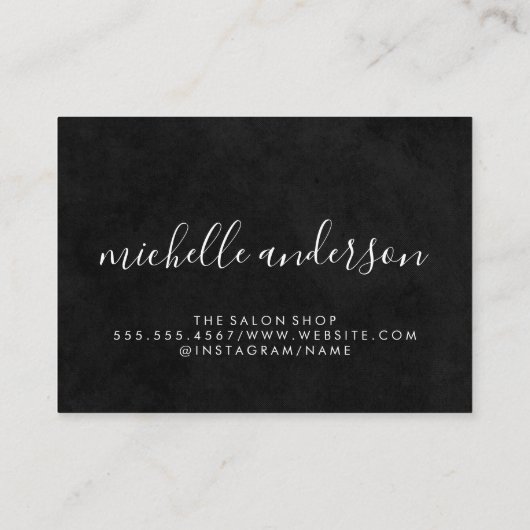 Expressive Kiss Visitenkarte (Rückseite)