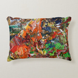 Expressive Paint Stroke from Artist Palette Dekokissen