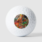 Expressive Paint Stroke from Artist Palette Golfball (Vorderseite)