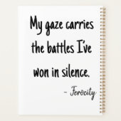 Expressive pixel portrait planer (Rückseite)