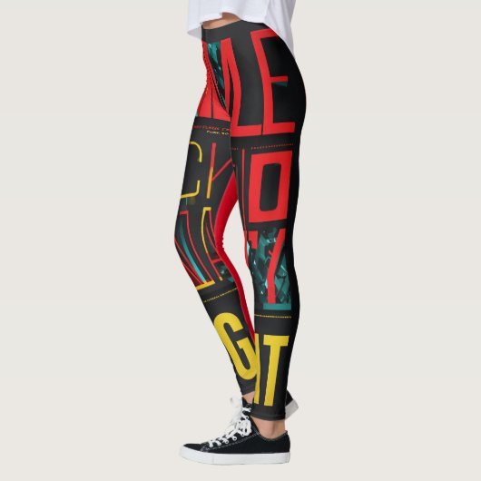 Expressive Style: All-Over-Print Leggings - Design (Links)