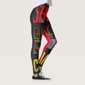 Expressive Style: All-Over-Print Leggings - Design (Rechts)