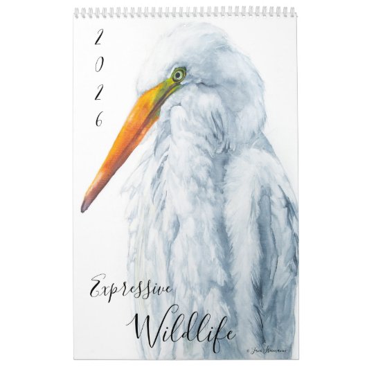 Expressive Wildlife Calendar Kalender (Titelbild)