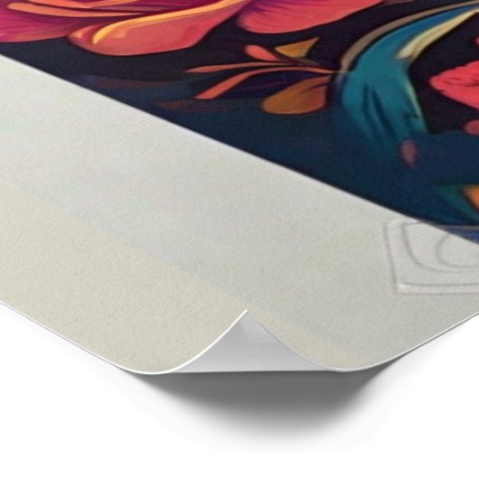 Expressive Zuckerkultur Kunst: Frauen im festliche Poster (Ecke)