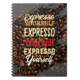 Expresso-Kaffee Notizblock