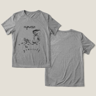 „Expresso Yourself“-Kaffeet-Shirt Tri-Blend Shirt