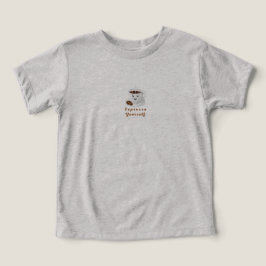 Expresso Yourself – Lustiges lächelndes Kaffee-T-S