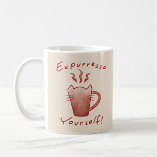 Expurresso Yourself Katzen und Kaffee Kaffeetasse